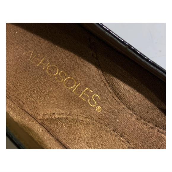 Aerosoles Shoes Loafers ‘Final Exam’ Style crocodile leather design Size 6.5 - Picture 9 of 13